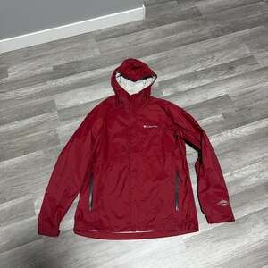 Columbia Men's Watertight II Omni-Tech Waterproof Rain Jacket Red